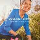 Women's Cooling 3/4 Sleeve T-Shirt - CLOSEOUT