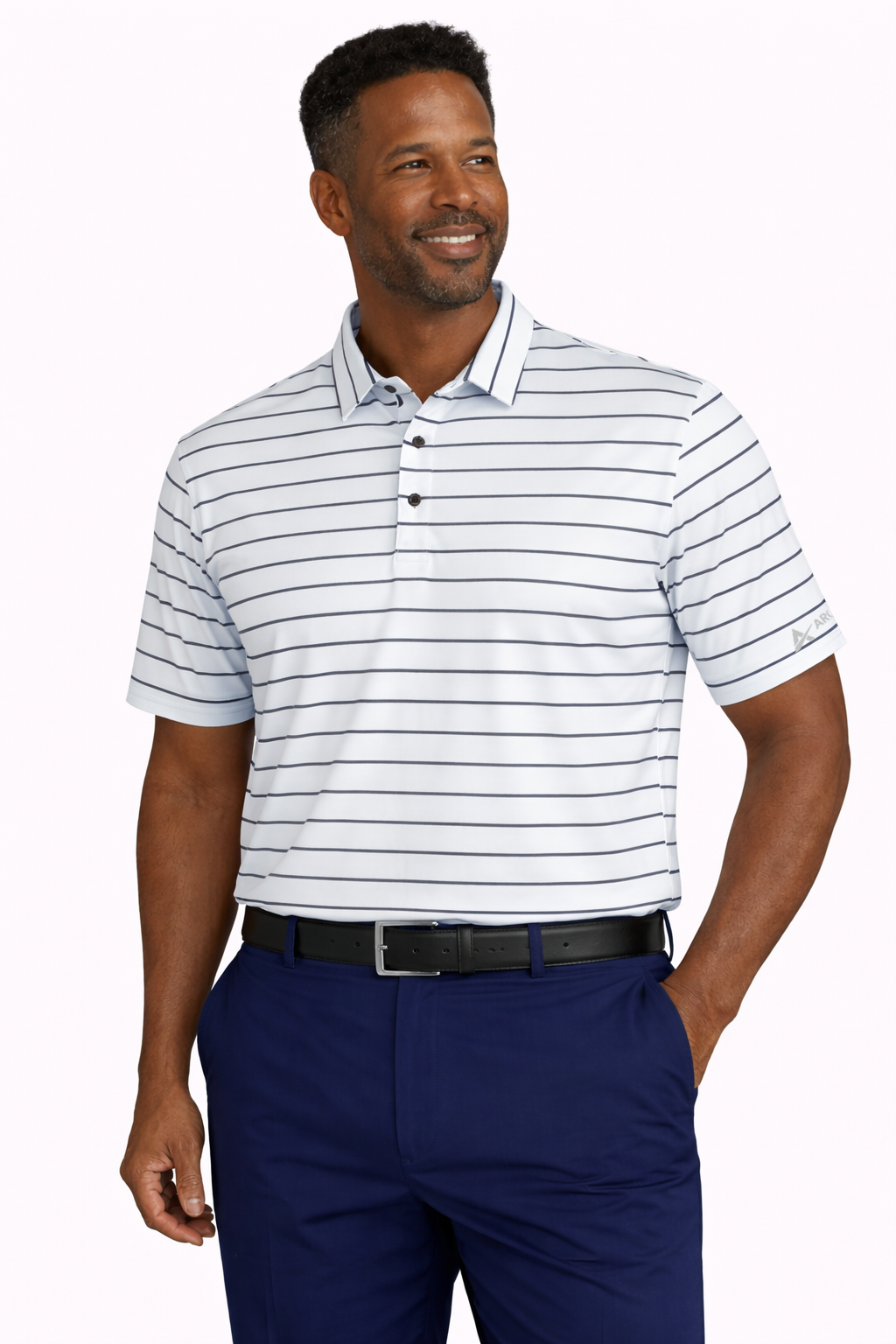 White Delpa Stripe