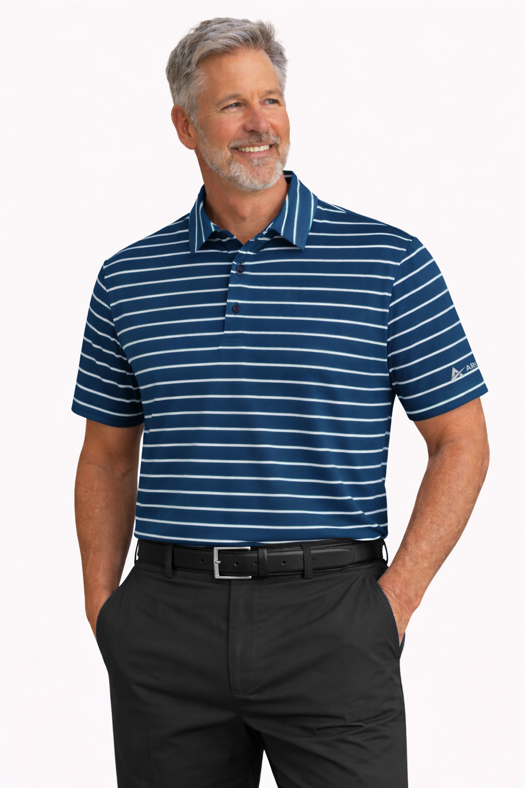 Navy Delpa Stripe