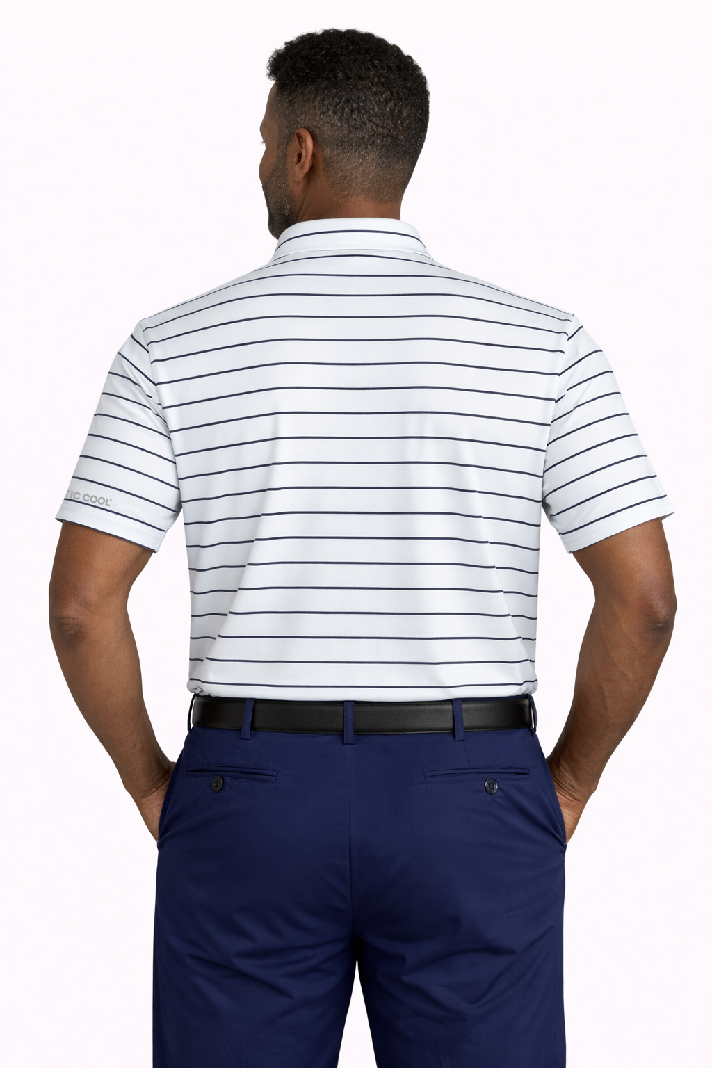 White Delpa Stripe