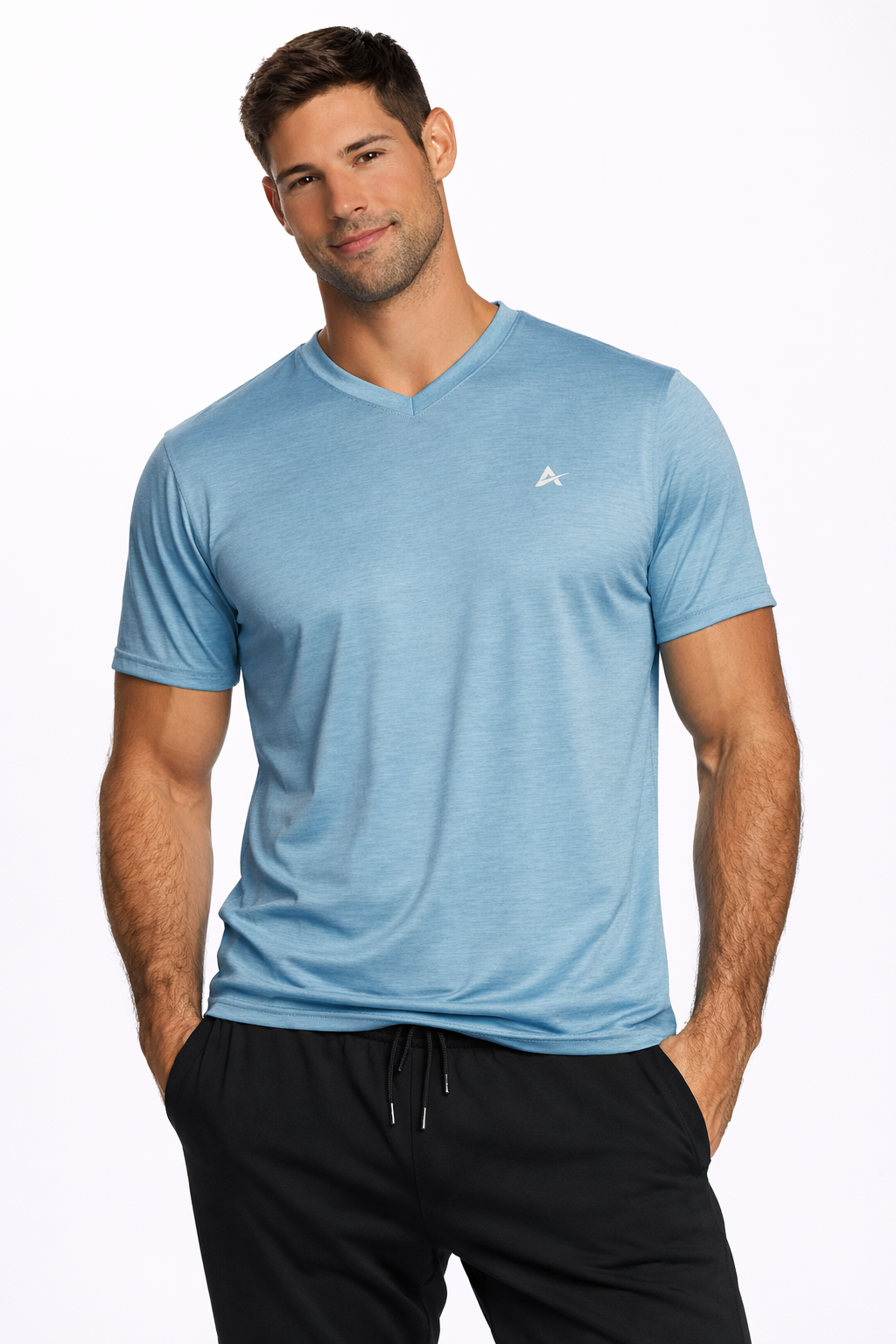 Men's Short Sleeve Cooling V-Neck Shirt | Arctic Cool