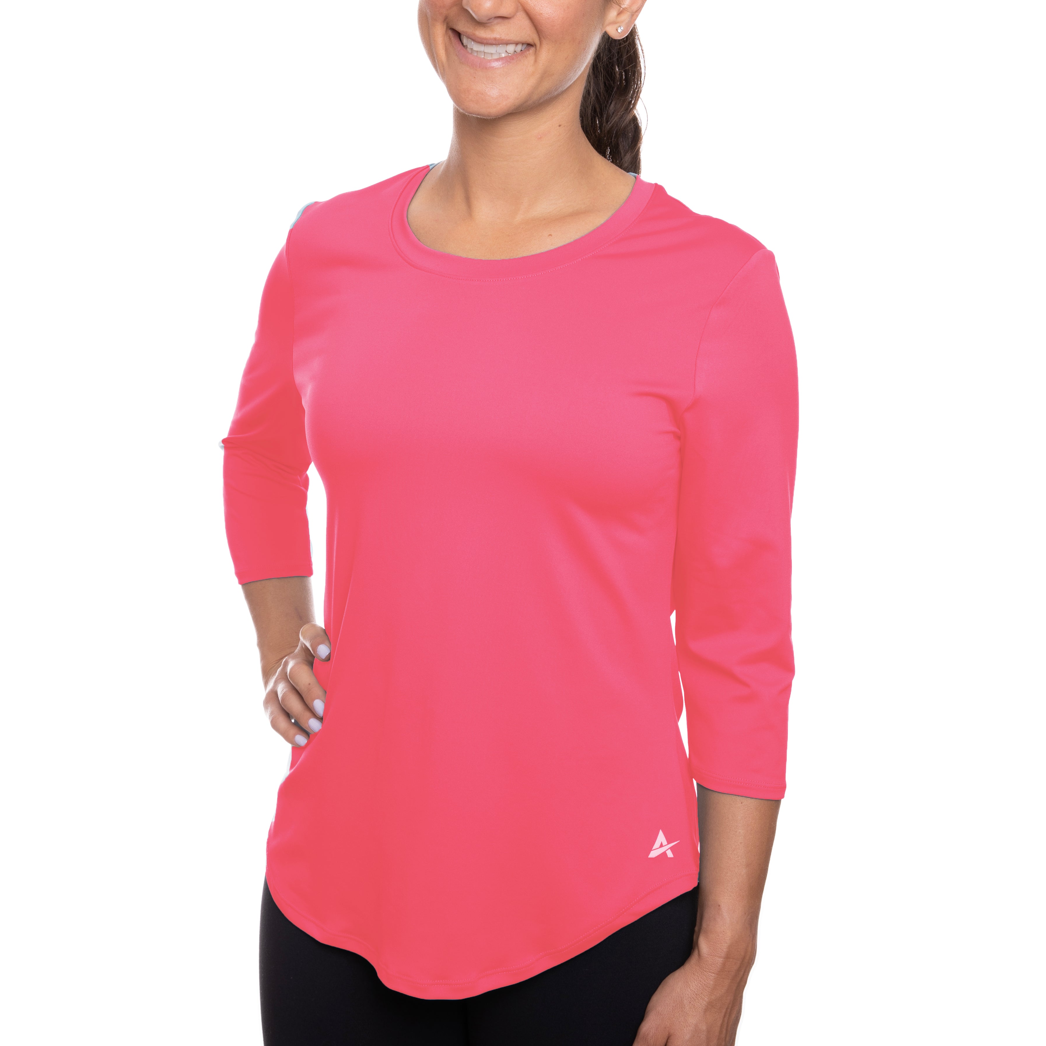 Women's Cooling 3/4 Sleeve T-Shirt - CLOSEOUT