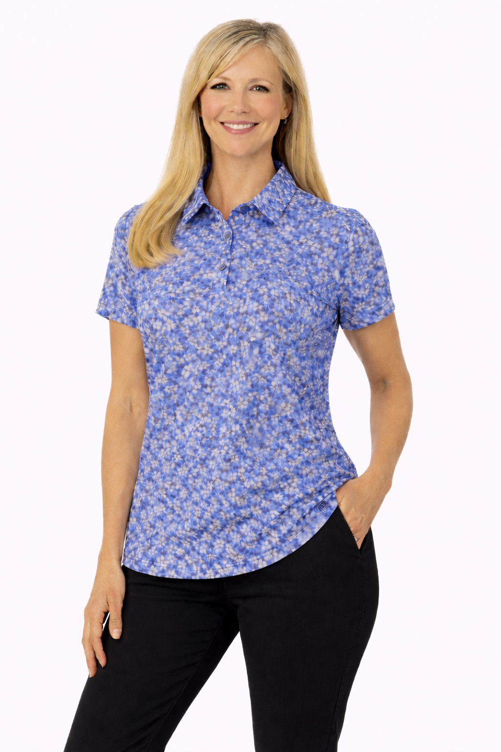 Blue Floral Bloom