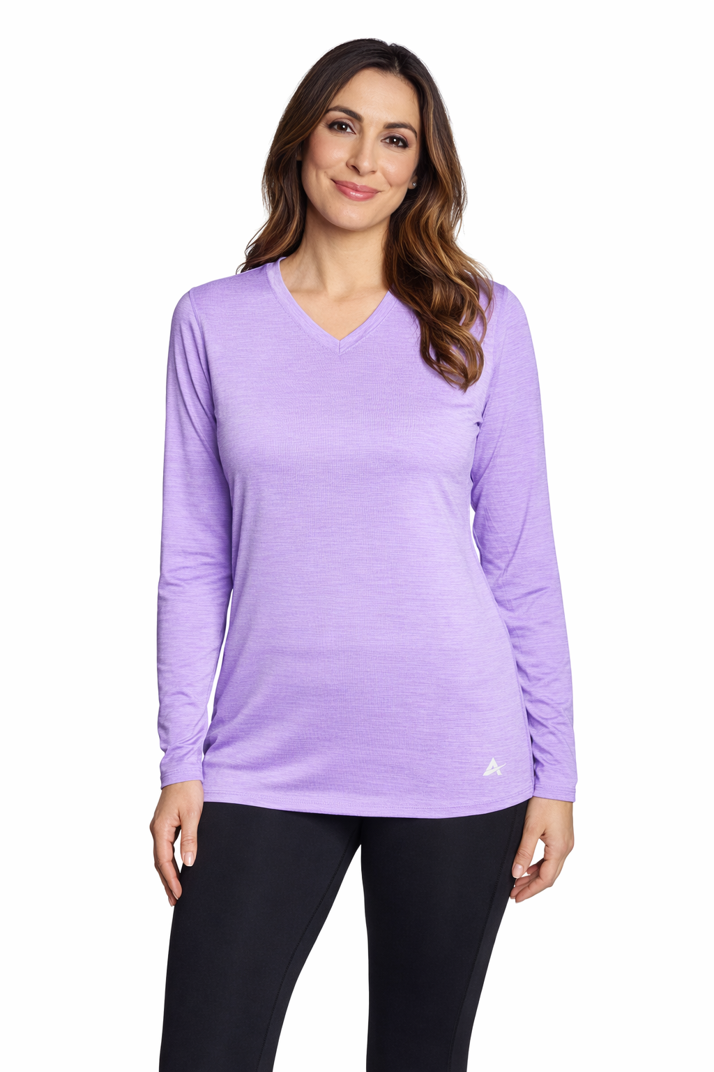 Women's Long Sleeve V-Neck - Arctic Cool