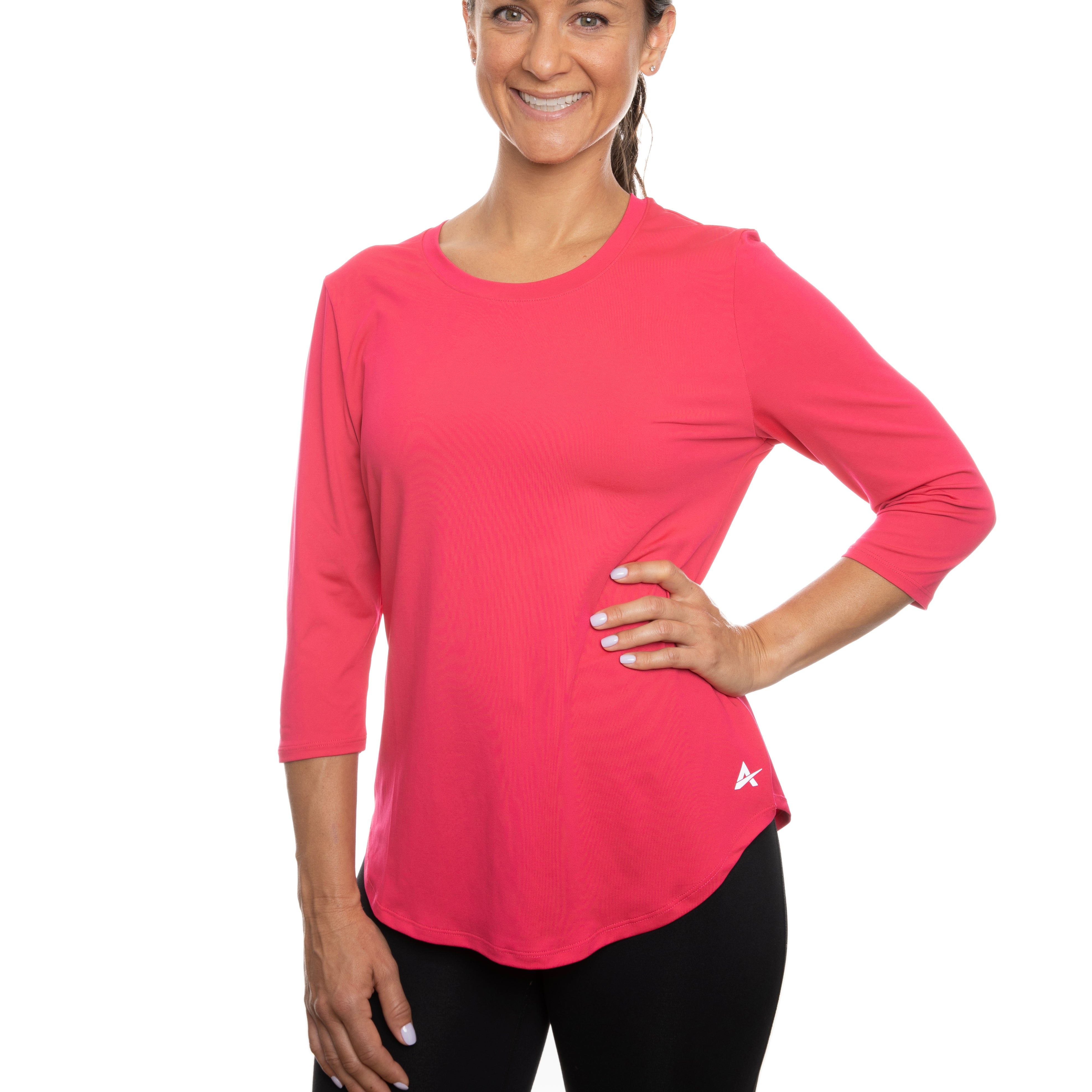 Women's Cooling 3/4 Sleeve T-Shirt - CLOSEOUT