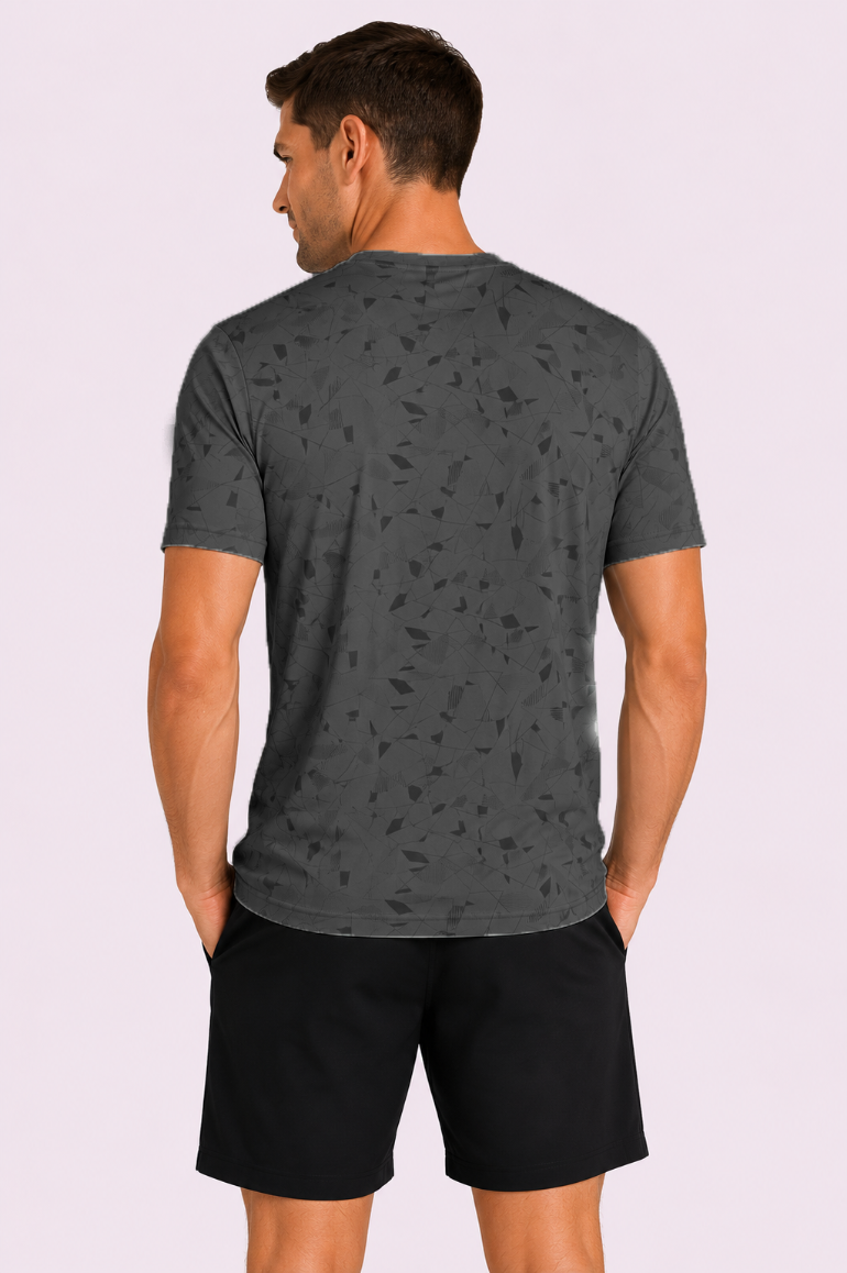 Black Shatter Print