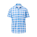 Blue Iced Gingham