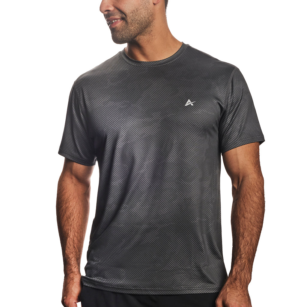 Arctic Cool Men's Crew Neck Instant Cooling Moisture Wicking Performance  UPF 50+ Short Sleeve Workout Shirt, Platinum Fusion, XX-Large : :  Clothing, Shoes & Accessories