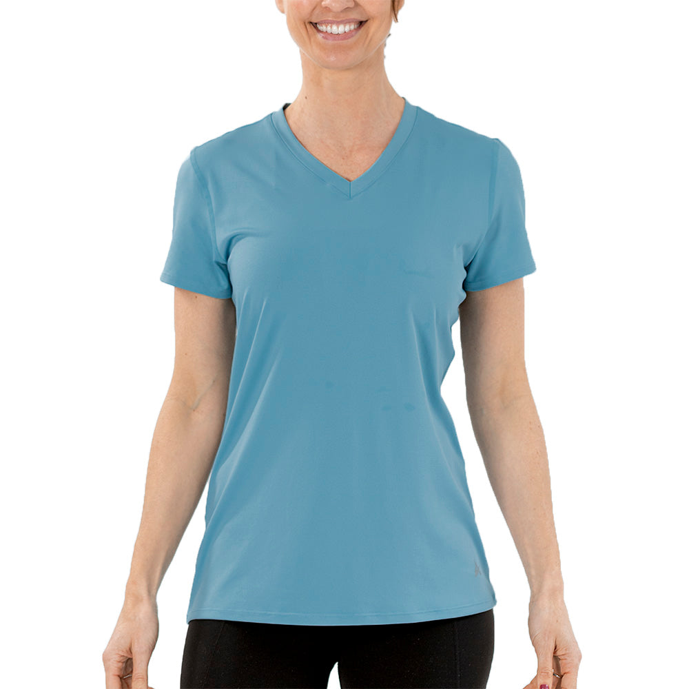Women's Cooling V-Neck Short Sleeve T-Shirt - CLOSEOUT