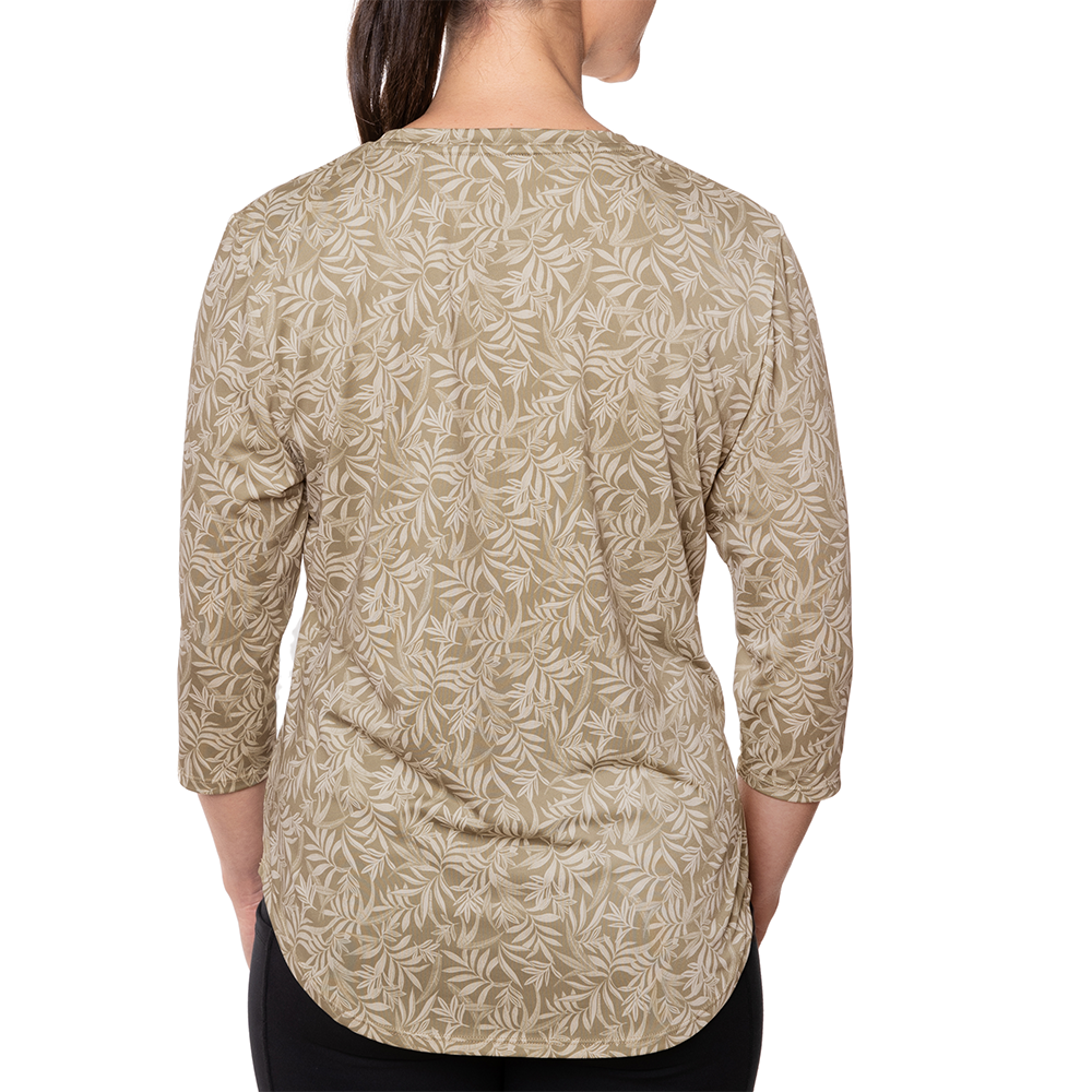 Olive Palm Print
