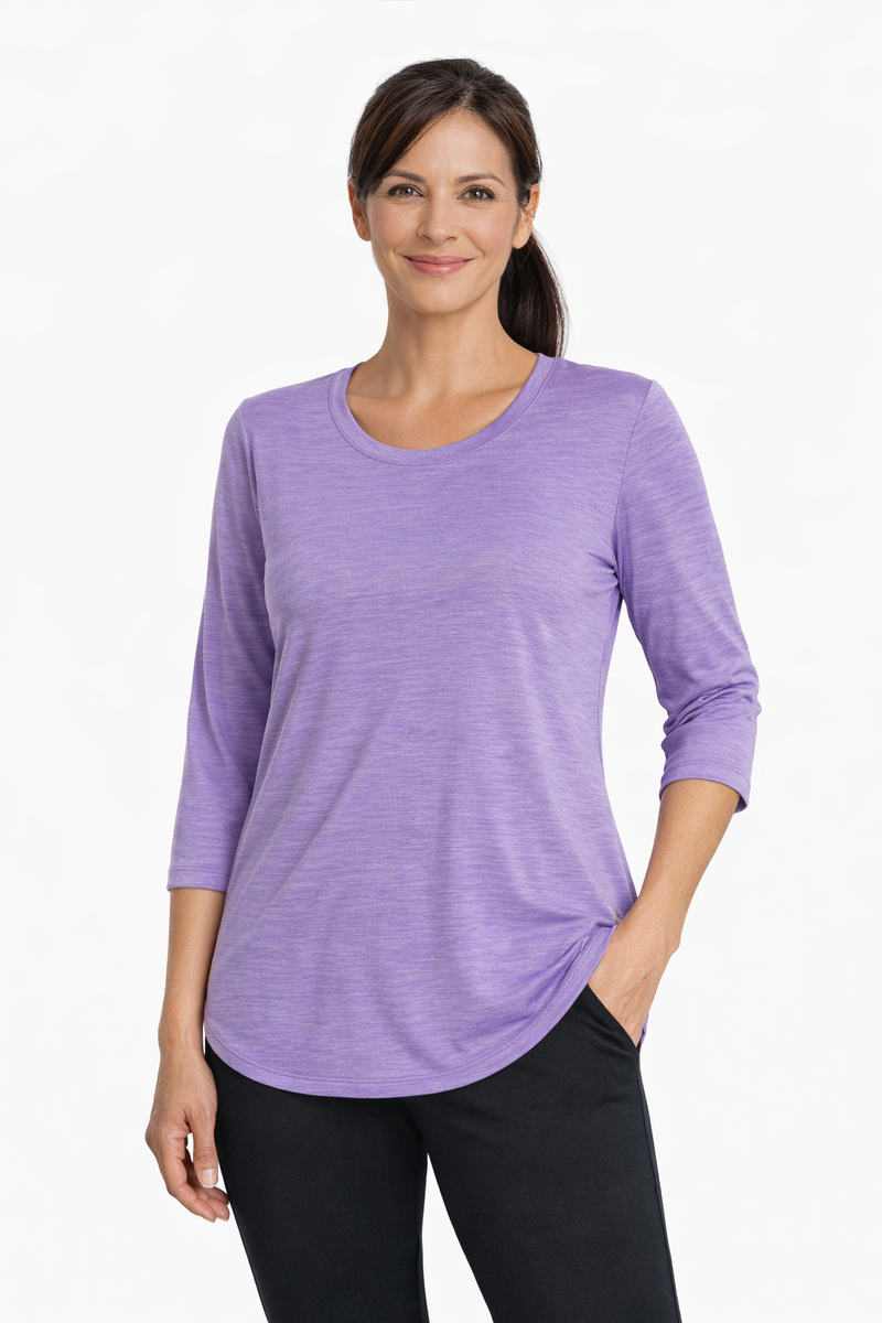 Women's 3/4 Sleeve T-Shirt - Arctic Cool