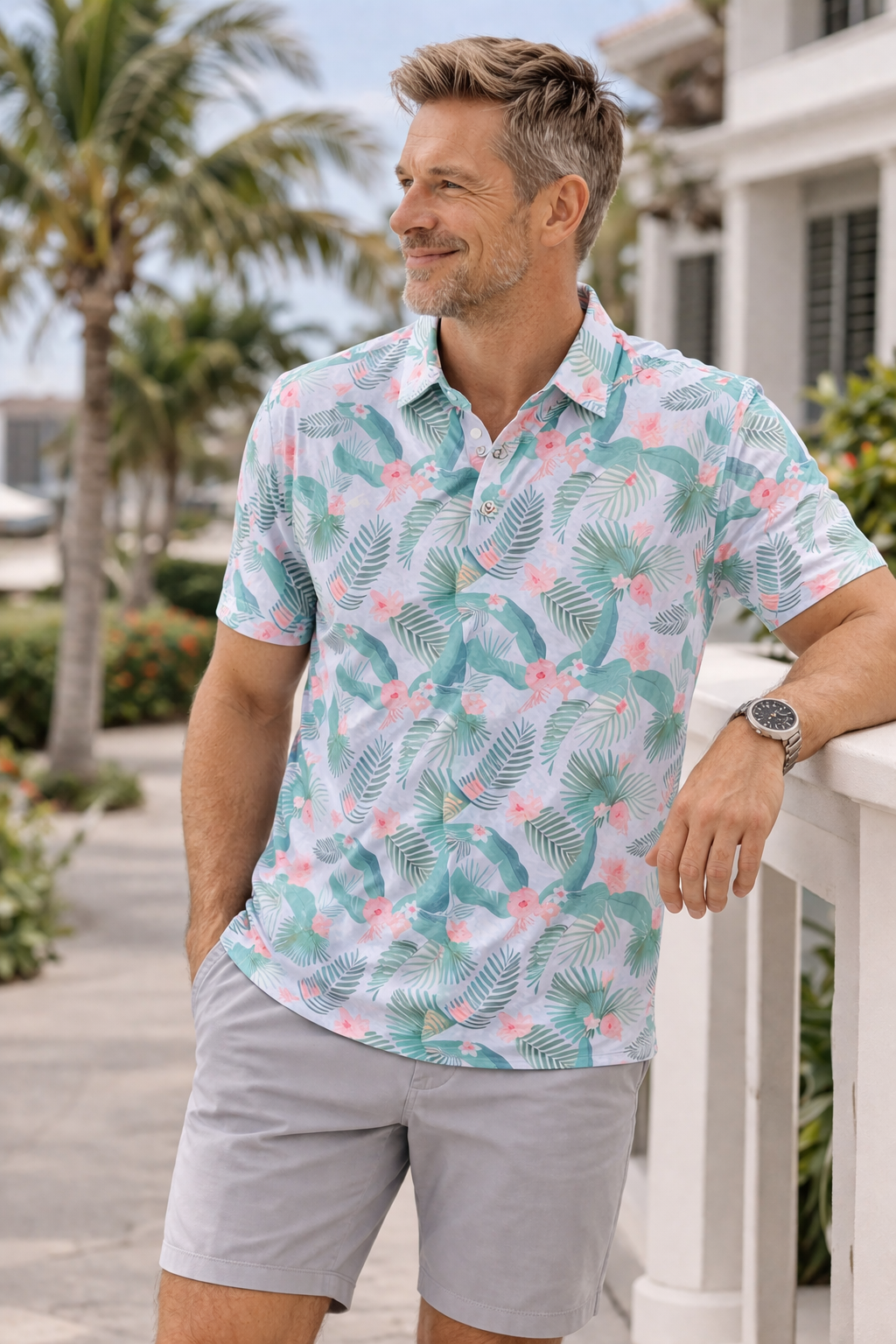 Tropical Palm Print