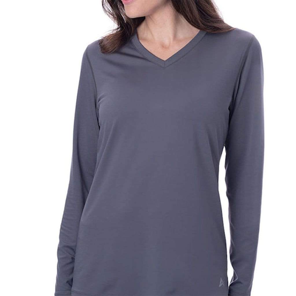 Women's Long Sleeve V-Neck Arctic Cool
