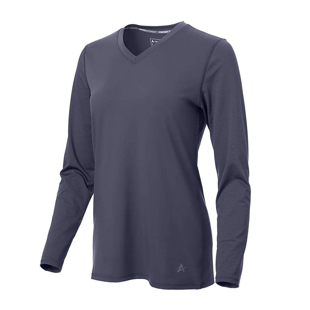 blhlc Oval Logo V-Neck Long Sleeve Shirt (sax) – ballaholic