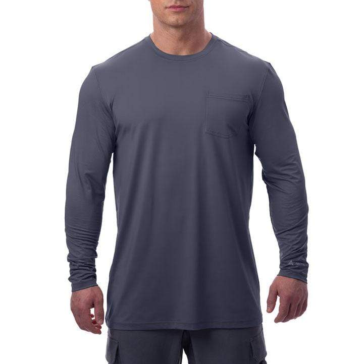 Cooling Pocket Workwear Long Sleeve T Shirt