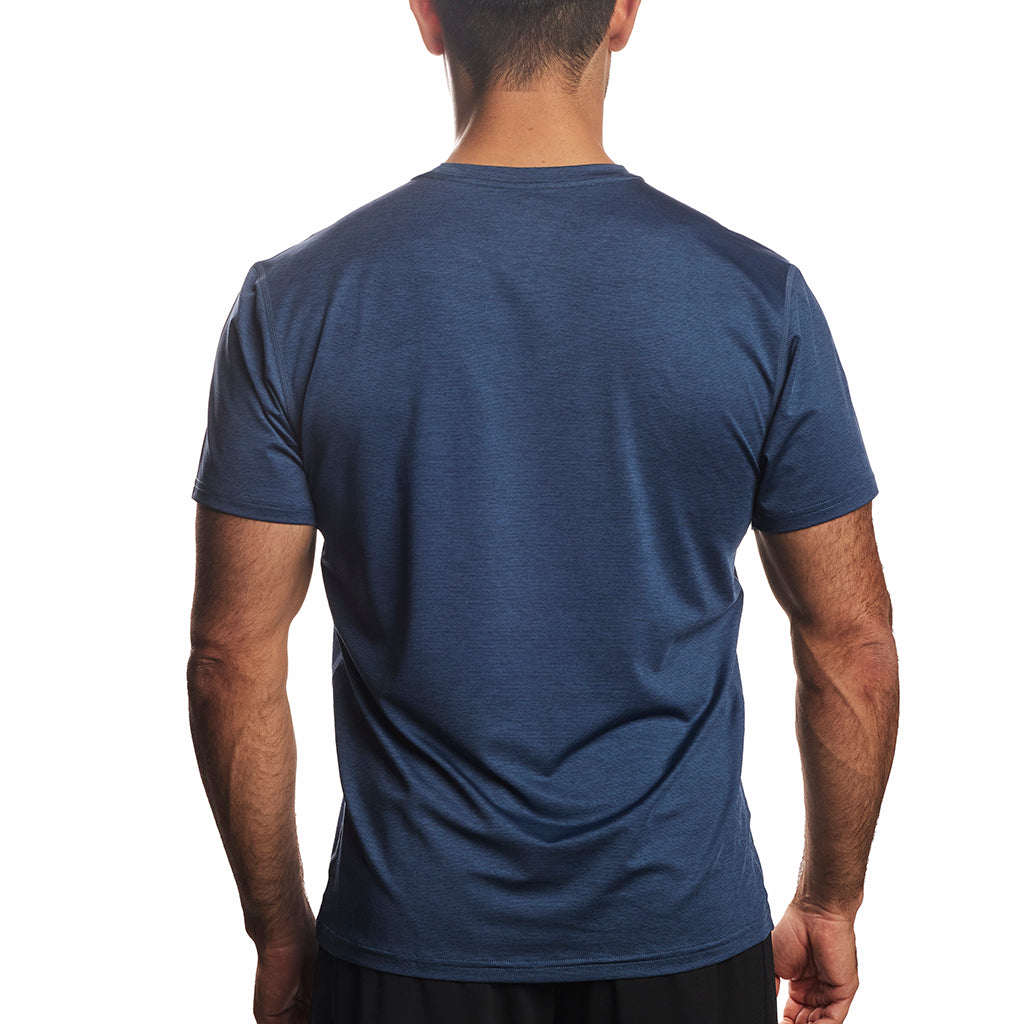 Men s Short Sleeve Cooling T Shirt Arctic Cool Winter Blue XL