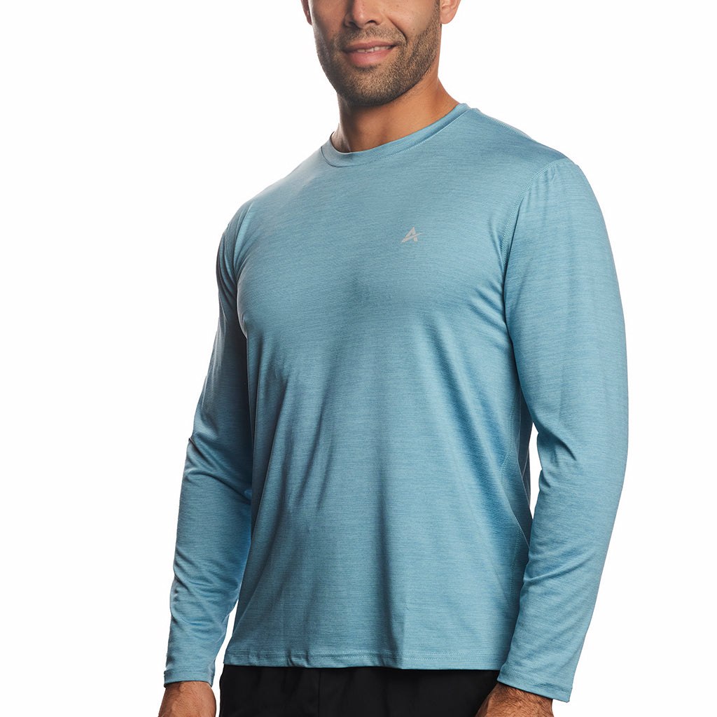 Arctic Cool Men s Crew Neck Long Sleeve UPF 50 Sun Protection Shirt