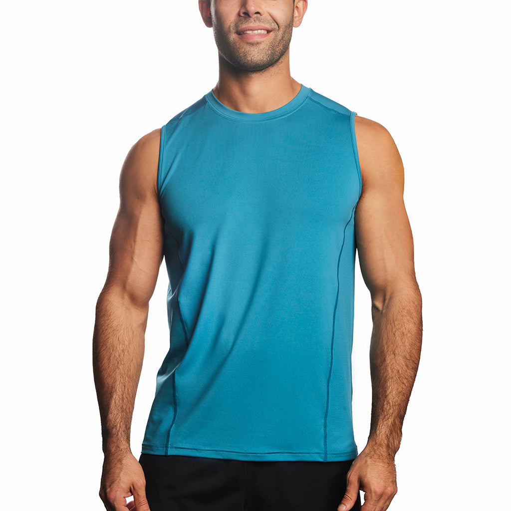 Buy Mens Plain Basketball Jersey Gym Sports Basic Blank Sleeveless T Shirt  Vest Tops - Red, 2XL Online